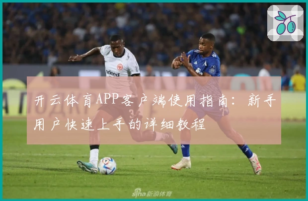 开云体育APP客户端使用指南：新手用户快速上手的详细教程